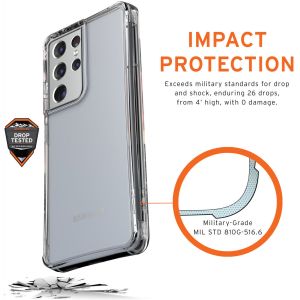 UAG Plyo Hard Case für das Samsung Galaxy S21 Ultra - Ice Clear