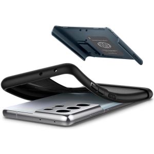 Spigen Slim Armor™ Case Samsung Galaxy S21 Ultra - Metal Slate