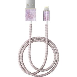 iDeal of Sweden Fashion Lightning auf USB-Kabel - 1M - Pilion Pink Marble