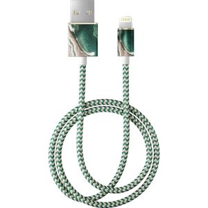 iDeal of Sweden Fashion Lightning auf USB-Kabel - 1M - Golden Jade Marble