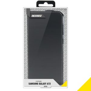 Accezz Flip Case für das Samsung Galaxy A72 - Schwarz