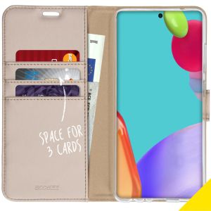 Accezz Wallet TPU Klapphülle Samsung Galaxy A52(s) (5G/4G) - Gold