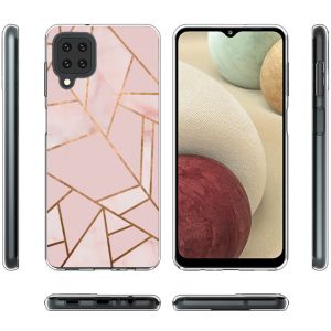 iMoshion Design Hülle für das Samsung Galaxy A12 - Pink Graphic