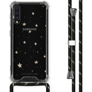 iMoshion Design Hülle mit Band für das Samsung Galaxy A50 - Stars Gold
