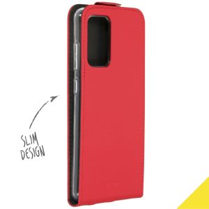 Accezz Flip Case für das Samsung Galaxy A72 - Rot