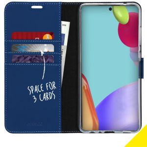 Accezz Wallet TPU Klapphülle Samsung Galaxy A52(s) (5G/4G) - Dunkelblau