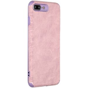 My Jewellery Croco Soft Case Back Cover iPhone 8 Plus / 7 Plus - Violett