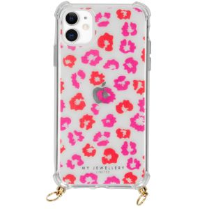 My Jewellery Design Soft Case Kordelhülle iPhone 11 - Leopard