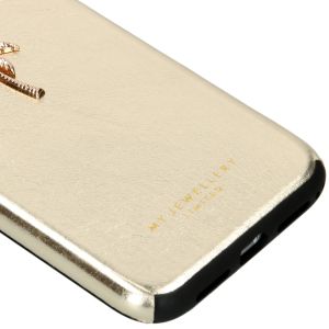 My Jewellery Design Soft Case für das iPhone Xr - Palmtree Gold