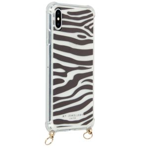 My Jewellery Design Soft Case Kordelhülle iPhone Xs Max - Zebra