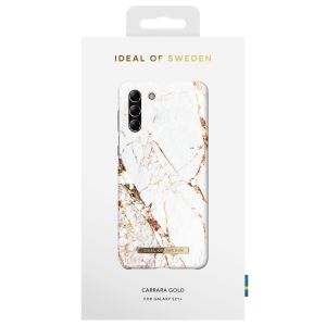 iDeal of Sweden Fashion Back Case Samsung Galaxy S21 Plus - Carrara Gold