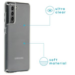 iMoshion Gel Case für das Samsung Galaxy S21 - Transparent