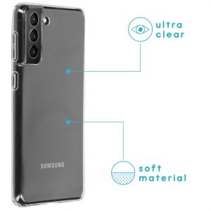 iMoshion Gel Case für das Samsung Galaxy S21 Plus - Transparent