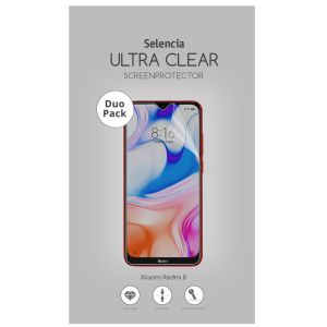 Selencia Duo Pack Ultra Clear Screenprotector Xiaomi Redmi 8
