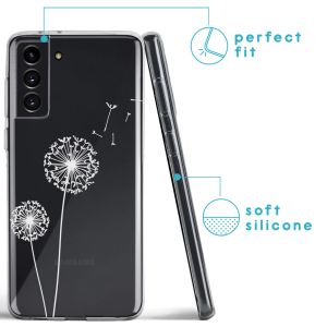 iMoshion Design Hülle für das Samsung Galaxy S21 Plus - Dandelion