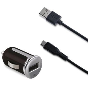 Celly USB KFZ-Ladegerät + USB-C Kabel - 2,4A