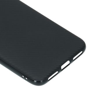 Carbon-Hülle Schwarz für das Xiaomi Redmi Note 7 (Pro)