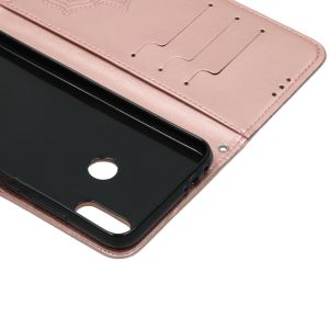 Mandala Klapphülle Rosa Xiaomi Redmi Note 7 (Pro)