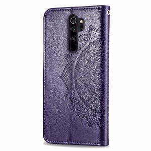 Mandala Klapphülle Violett Xiaomi Redmi Note 8 Pro