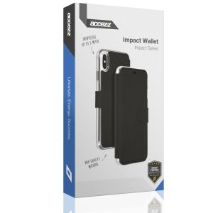 Accezz Xtreme Wallet Klapphülle für das iPhone 12 Mini - Schwarz