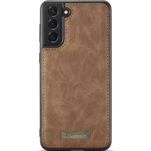 CaseMe Luxuriöse 2-in-1 Portemonnaie-Klapphülle für Samsung Galaxy S21