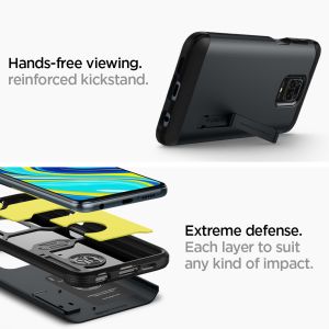 Spigen Tough Armor™ Case Grau für das Xiaomi Redmi Note 9 Pro / 9S