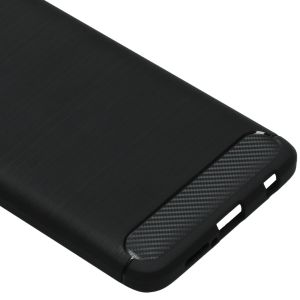 Brushed TPU Case Schwarz für das Xiaomi Poco X3 (Pro)