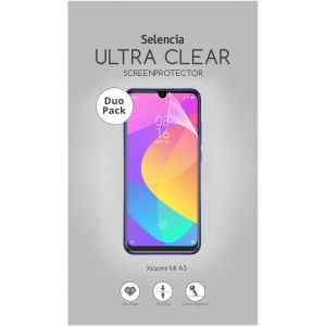 Selencia Duo Pack Ultra Clear Screenprotector für das Xiaomi Mi A3