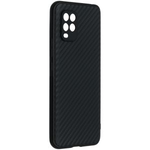 Carbon-Hülle Schwarz für das Xiaomi Mi 10 Lite