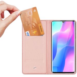 Dux Ducis Slim TPU Klapphülle Roségold für Xiaomi Mi Note 10 Lite