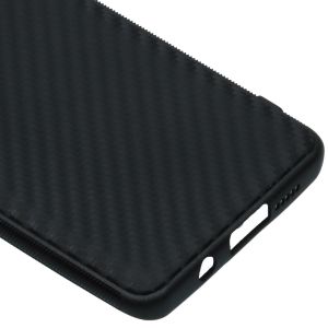 Carbon-Hülle Schwarz für das Xiaomi Mi Note 10 Lite