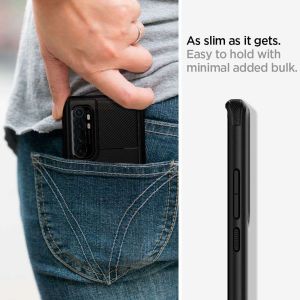Spigen Rugged Armor Case für das Xiaomi Mi Note 10 Lite - Schwarz