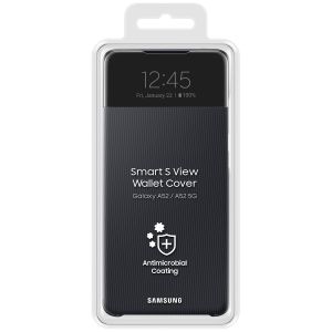 Samsung Original S View Cover Klapphülle Samsung Galaxy A52(s) (5G/4G) - Schwarz