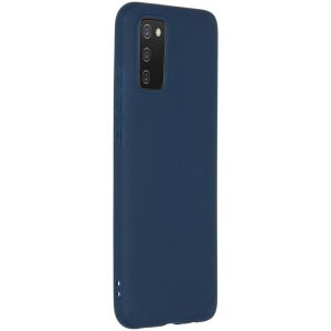 iMoshion Color TPU Hülle für das Samsung Galaxy A02s - Dunkelblau
