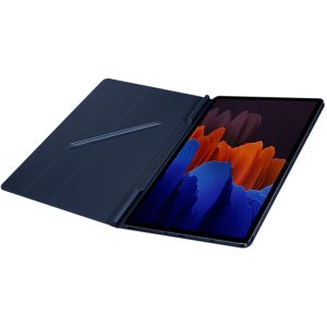 Samsung Original Klapphülle für das Samsung Galaxy Tab S8 Plus / S7 Plus / S7 FE 5G - Denim Blue