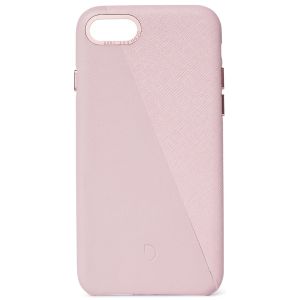Decoded Dual Leather Backcover iPhone SE (2022 / 2020) / 8 / 7 - Rosa