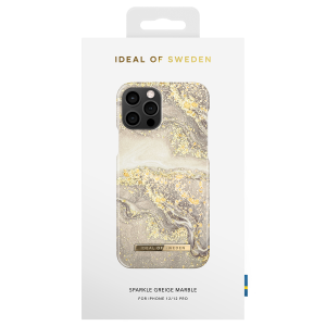 iDeal of Sweden Fashion Back Case iPhone 12 Pro Max - Sparkle Greige Marble