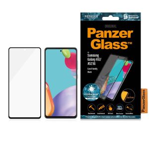 PanzerGlass Case Friendly Antibakterieller Screen Protector für das Samsung Galaxy A52(s) (5G/4G) / A53 - Schwarz
