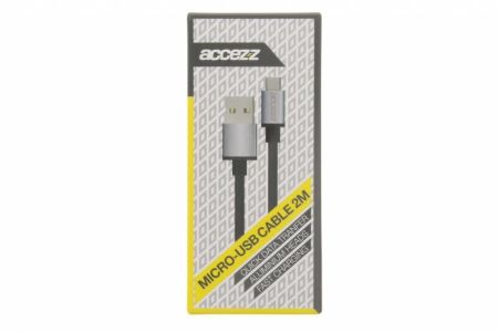 Accezz Schnellladung Micro-USB auf USB-Kabel 2 Meter