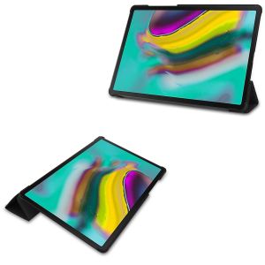 iMoshion Design Trifold Klapphülle Samsung Galaxy Tab S5e - Don't touch