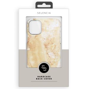 Selencia Maya Fashion Backcover Galaxy S21 Plus - Marble Sand