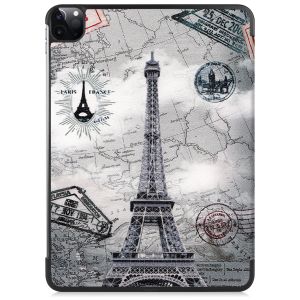 iMoshion Design Trifold Klapphülle für das iPad Pro 11 (2018 - 2022) - Paris