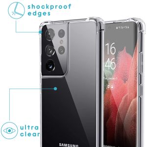 iMoshion Backcover mit Band Samsung Galaxy S21 Ultra - Schwarz
