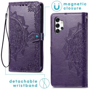iMoshion Mandala Klapphülle Samsung Galaxy A32 (4G) - Violett