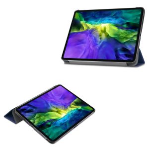 iMoshion Trifold Klapphülle iPad Pro 11 (2020-2018) - Dunkelblau
