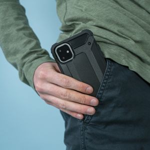 iMoshion Rugged Xtreme Case OnePlus 9 - Schwarz