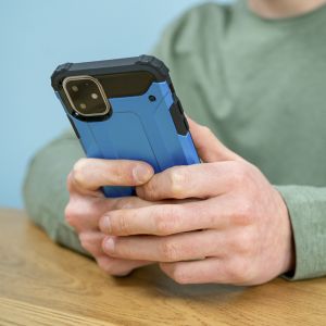 iMoshion Rugged Xtreme Case OnePlus 9 - Hellblau