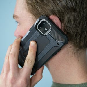 iMoshion Rugged Xtreme Case Samsung Galaxy A12 - Dunkelblau
