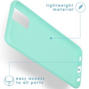 iMoshion Color TPU Hülle für das Samsung Galaxy A02s - Mintgrün