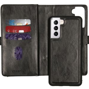 iMoshion 2-1 Wallet Klapphülle für das Samsung Galaxy S21 - Schwarz